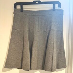 Banana Republic Heather Gray A-Line Skirt